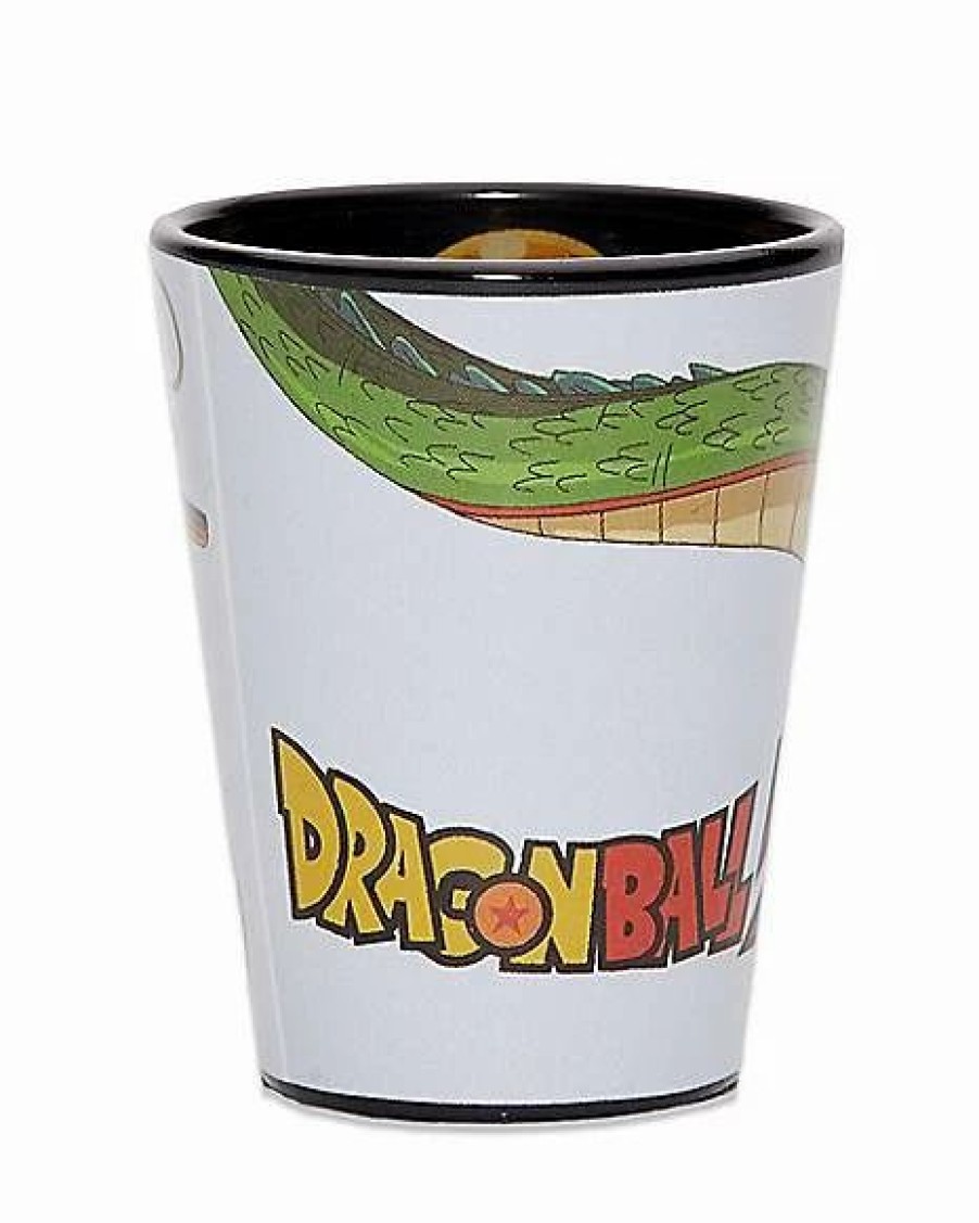 Anime * New Inside Print Dragon Ball Z Shot Glass 1.5 Oz. White