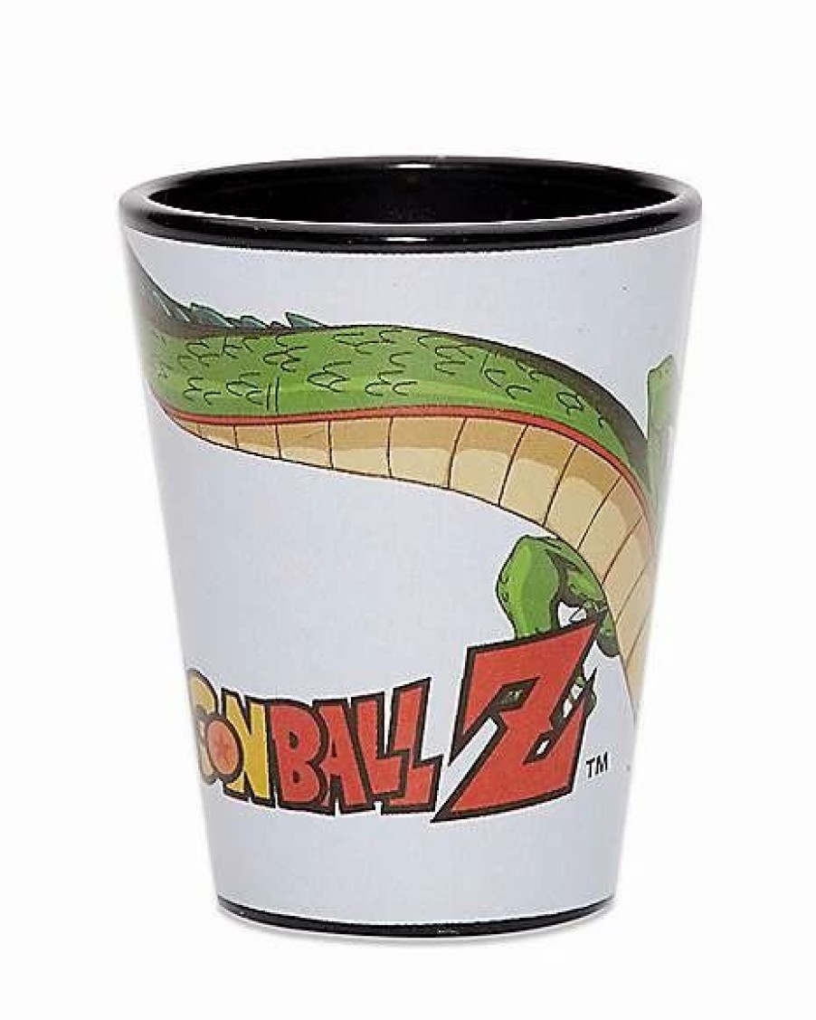 Anime * New Inside Print Dragon Ball Z Shot Glass 1.5 Oz. White