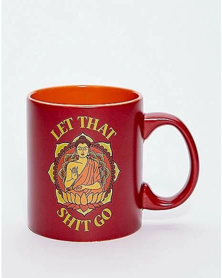 Coffee Mugs * Wholesale Let That Shit Go Coffee Mug 20 Oz. Multi-Color