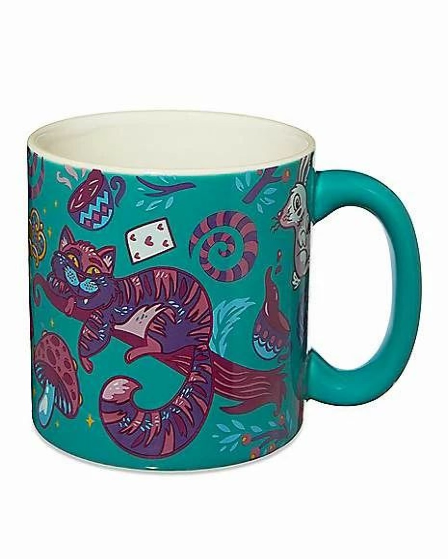 Coffee Mugs * Cheapest We'Re All Crazy Now Coffee Mug 20 Oz. Alice In Wonderland Aquamarine