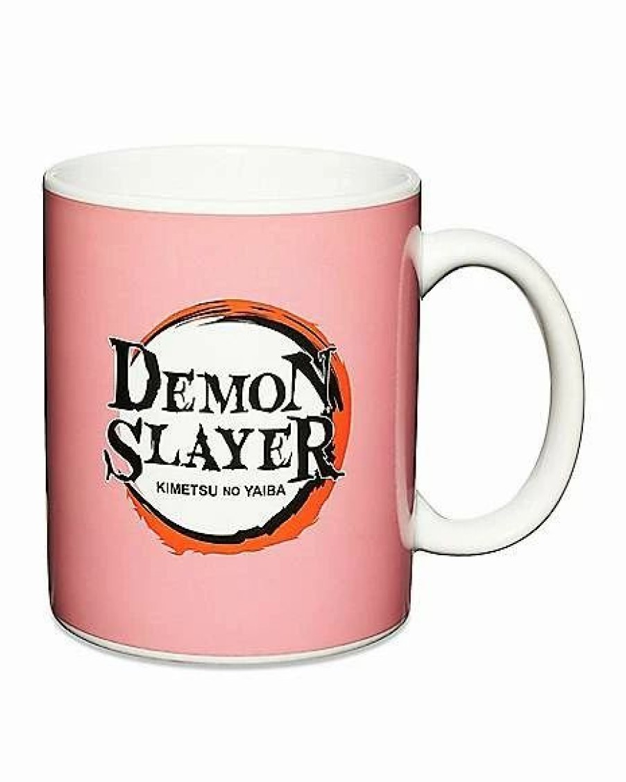 Anime * Budget Nezuko Kamado Coffee Mug 12 Oz. Demon Slayer Pink