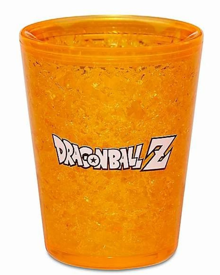 Anime * Cheap Goku Freezer Shot Glass 2 Oz. Dragon Ball Z Orange