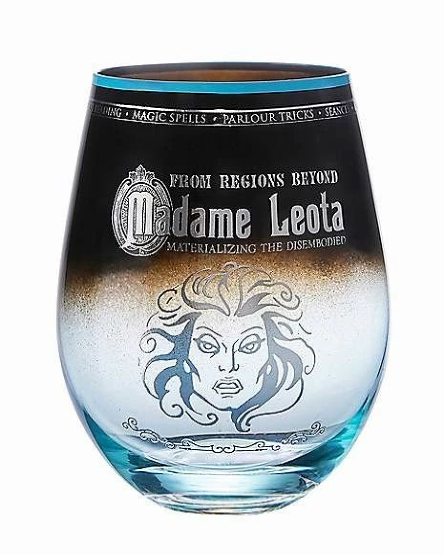 Halloween * Cheap Madame Leota Stemless Glass 22 Oz. The Haunted Mansion Multi-Color