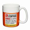 Coffee Mugs * Cheap Prescription Sticker Coffee Mug 14 Oz. Orange