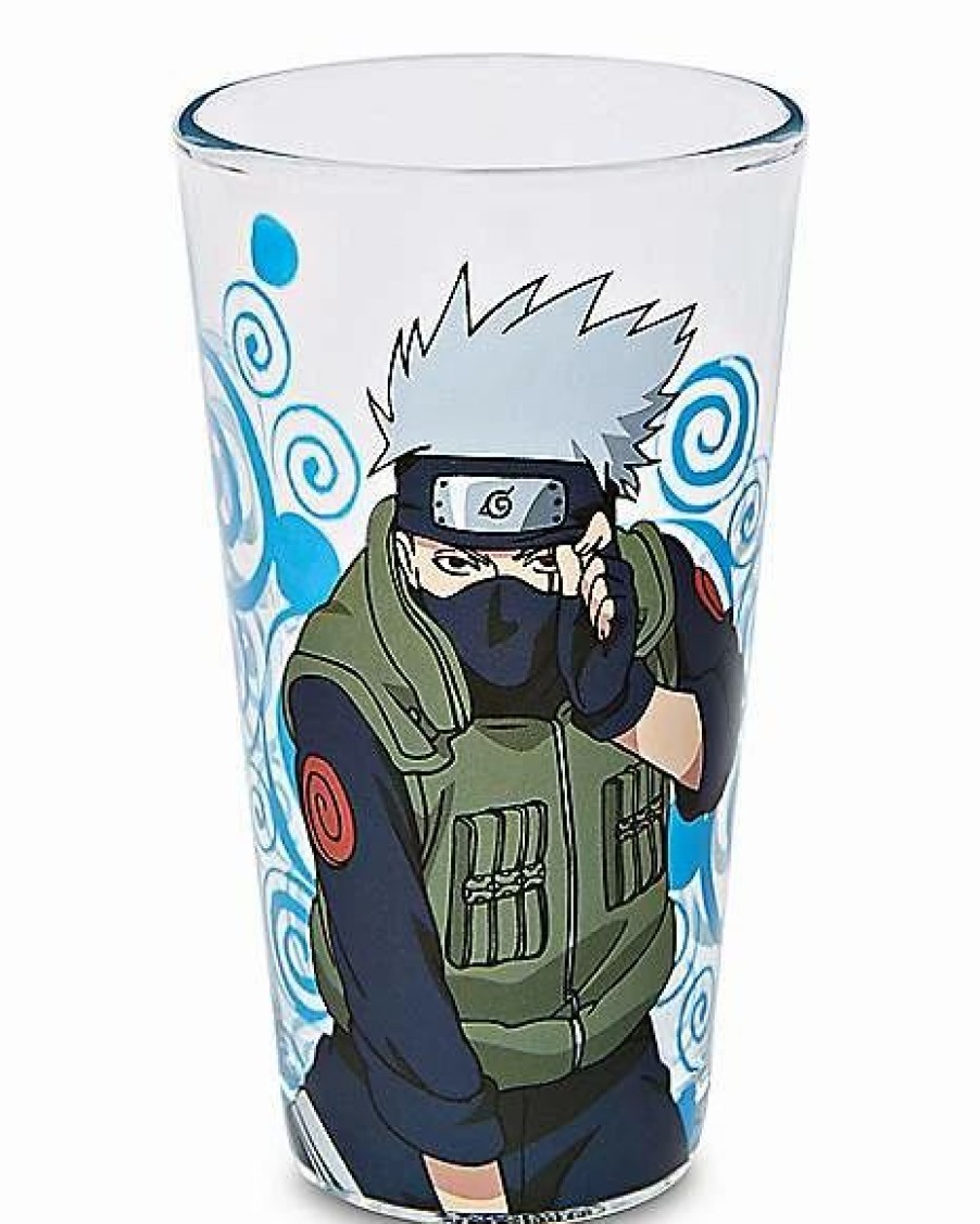 Anime * Best Reviews Of Naruto Pint Glass 4 Pack 16 Oz. Assorted Colors