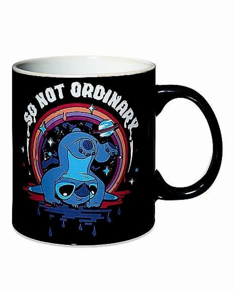 Movies * Best Reviews Of Not Ordinary Stitch Coffee Mug 20 Oz. Lilo & Stitch Black