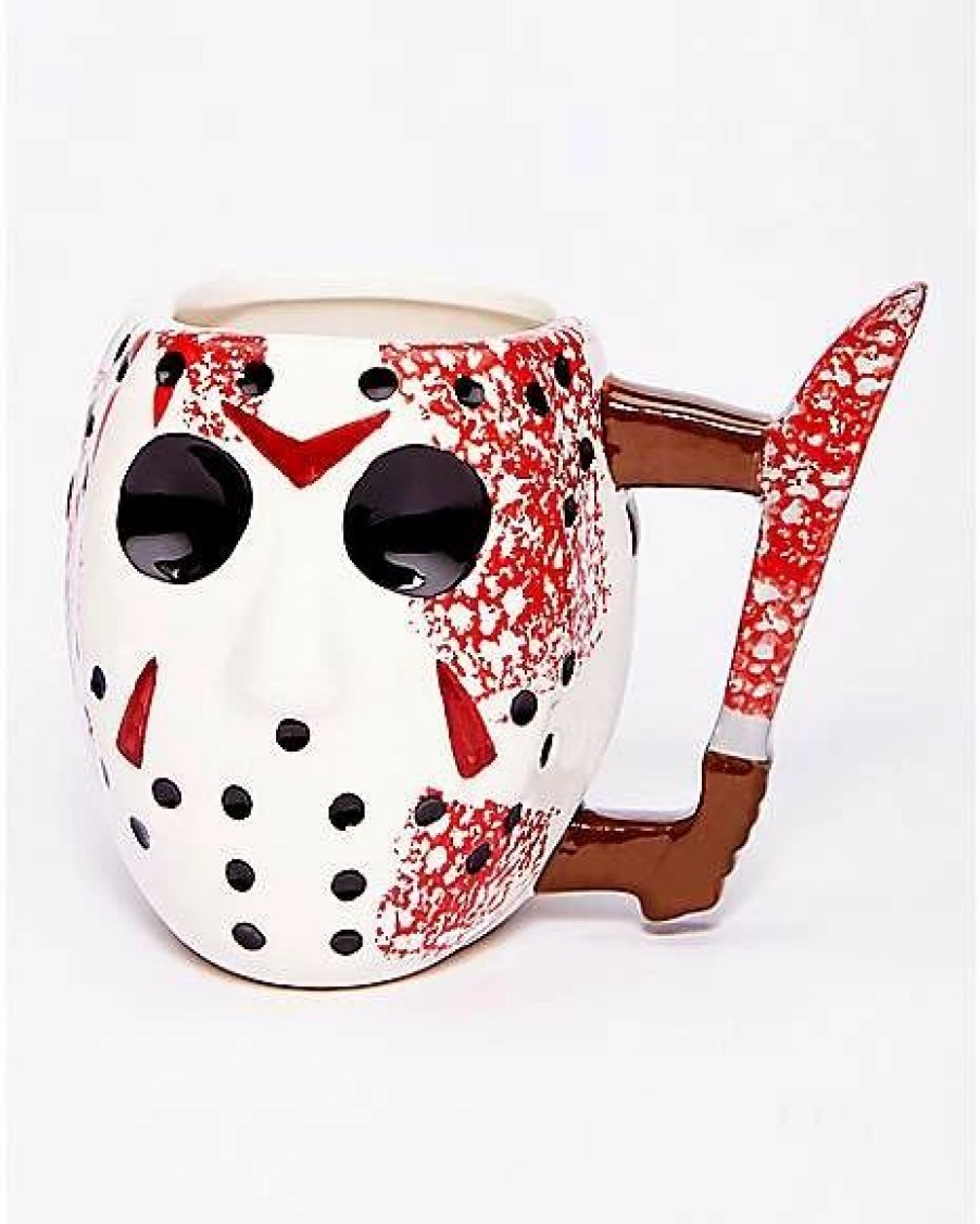 Halloween * Budget Jason Voorhees Coffee Mug 24 Oz. Multi-Color