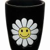 Shooters & Shot Glasses * Coupon Smiling Daisy Shot Glass 2 Oz. Black