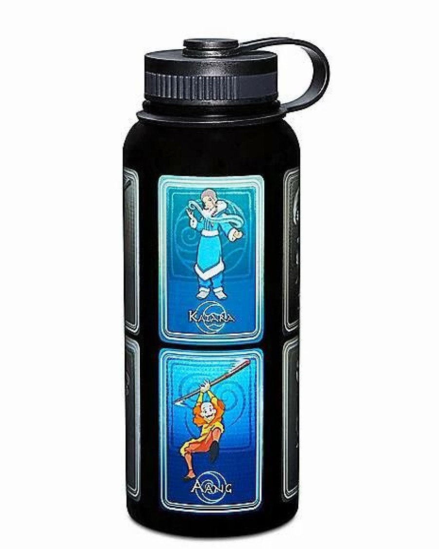 Television * Deals Avatar The Last Airbender Water Bottle 40 Oz. Black