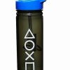 Plastic Drinkware * Cheap Playstation Water Bottle 16 Oz. Black