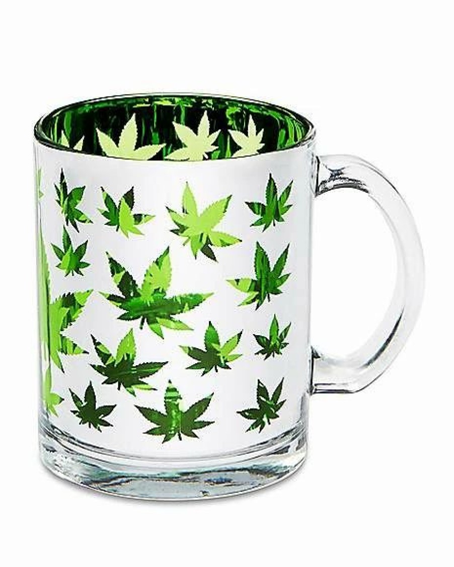 Coffee Mugs * Cheap Leaf Coffee Mug 16 Oz. Silver